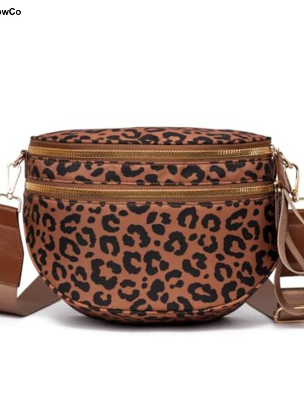 Nylon Crossbody Bag Fanny Pack Sling Bag 4-in-1 Waist Pack Adjustable Strap